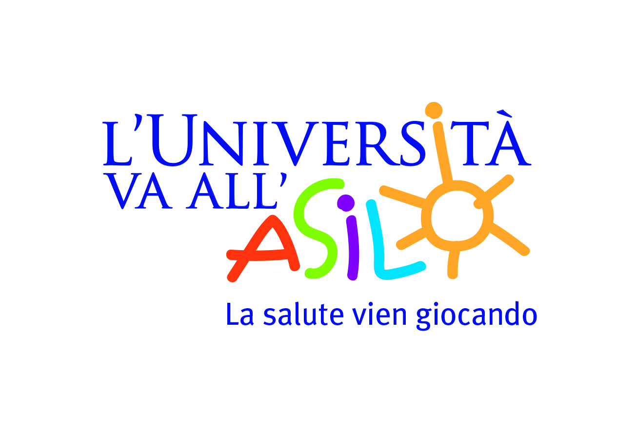 Logo univertità all'asilo